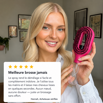 LumiBrush™ Effortlessly smooth hair